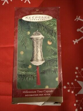 Hallmark Keepsake Ornament  "Millennium  Time Capsule " NIB Free Shipping